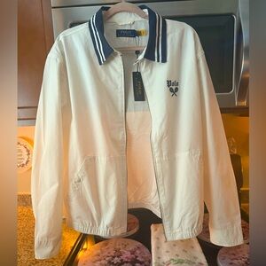 The Bayport Monogram Poplin Jacket Size Large